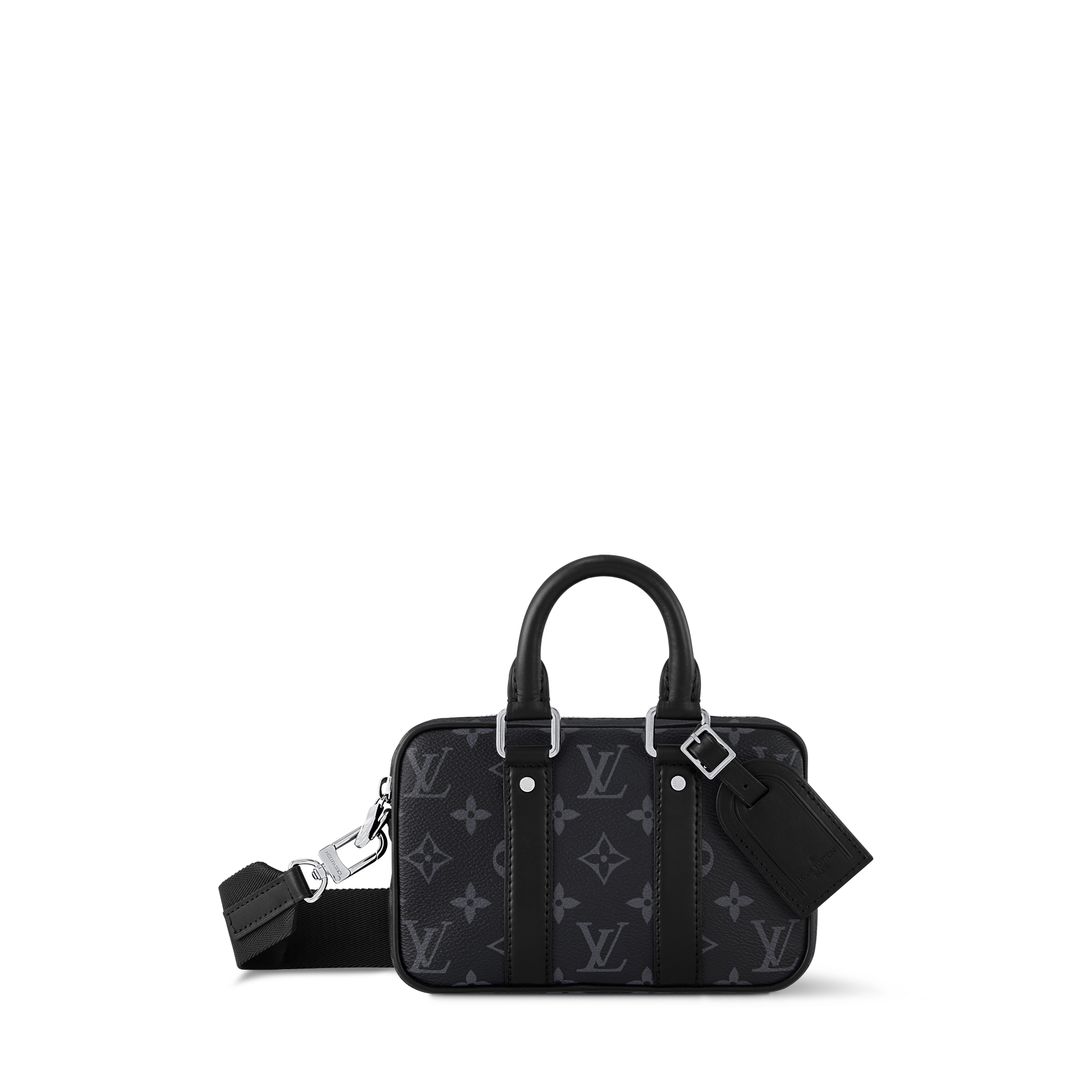 Nano Porte Documents Voyage Monogram Eclipse - Men - Bags | LOUIS